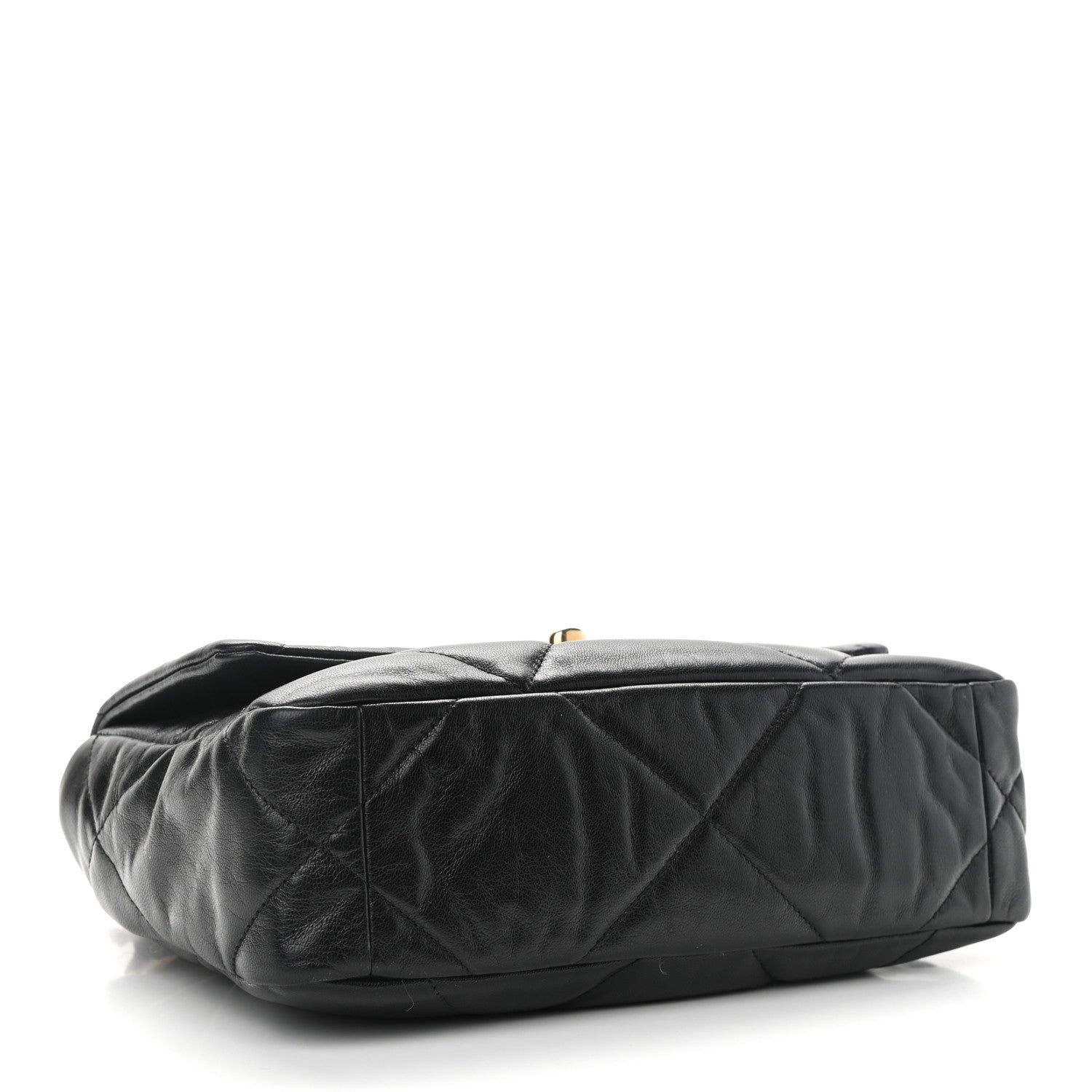 Chanel Goatskin Quilted Medium Chanel 19 Flap Black 4 of 11