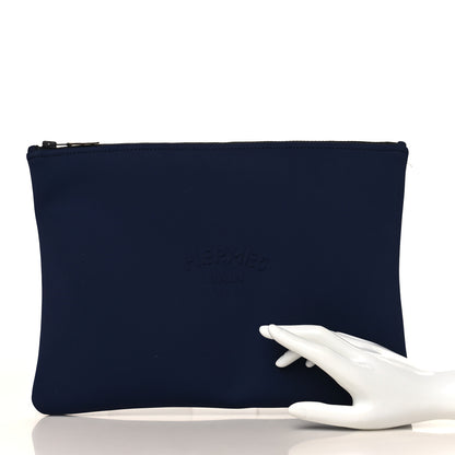 Hermes Neoprene Large Neobain Case Marine 2 of 9