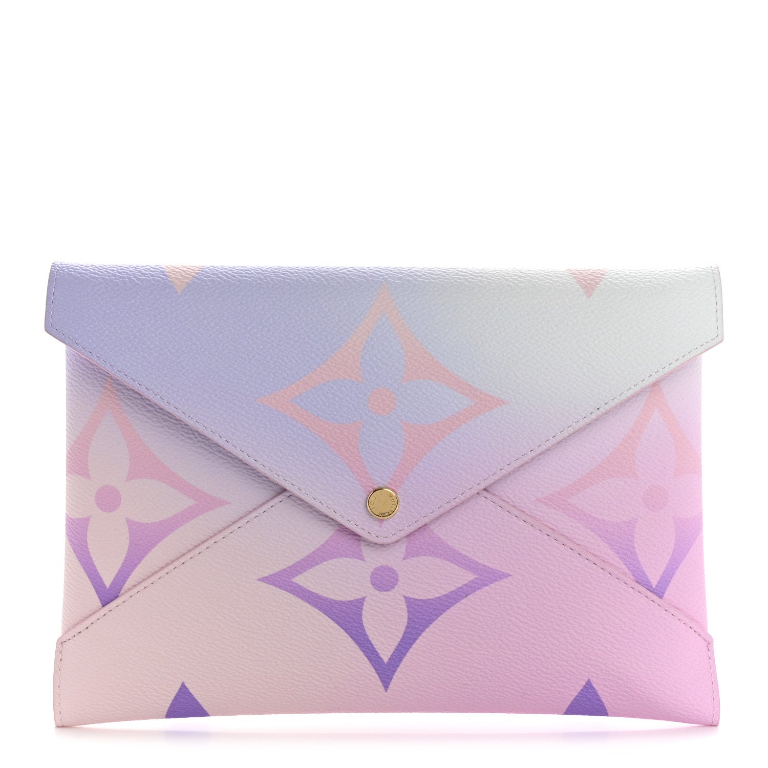 Louis Vuitton Monogram Giant Spring in the City Kirigami Pochette Set Sunrise Pastel Midnight Fuchsia Sunset Kaki 1 of 14