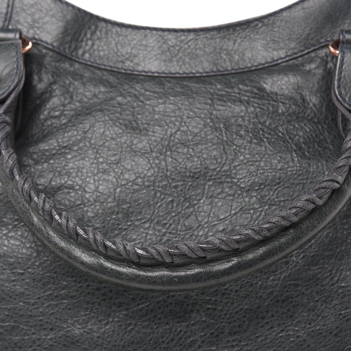 Agneau Giant 21 Rose Gold Hardware City Anthracite