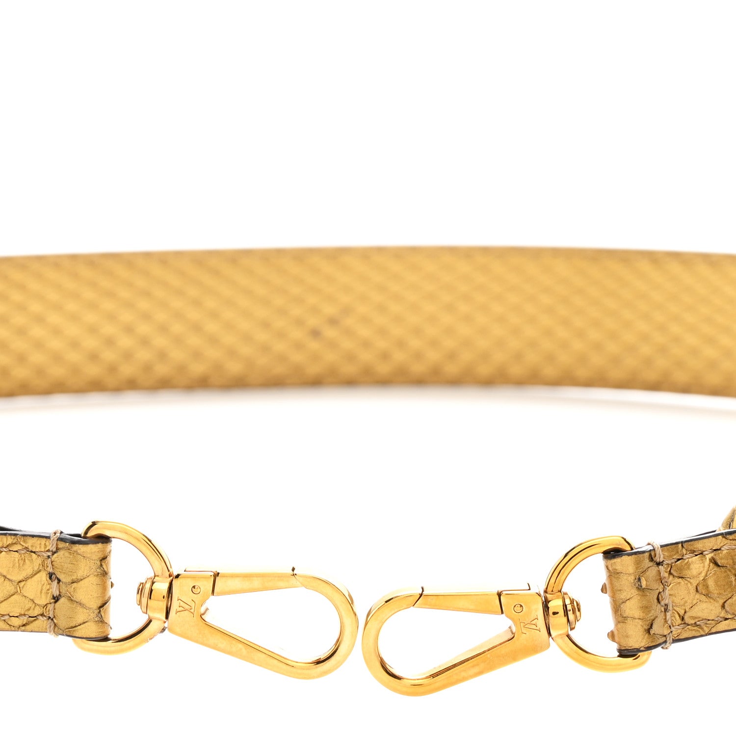 Louis Vuitton Snakeskin Monogram Bandouliere Shoulder Strap 3 of 4