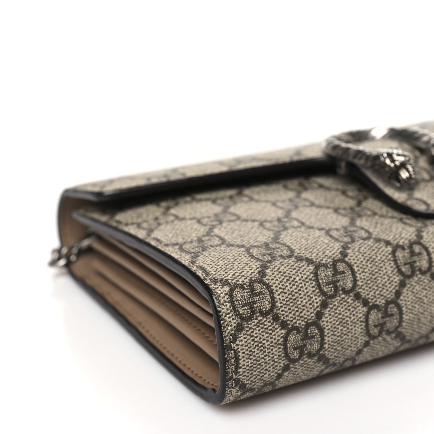 Gucci GG Supreme Monogram Mini Dionysus Chain Wallet 9 of 10