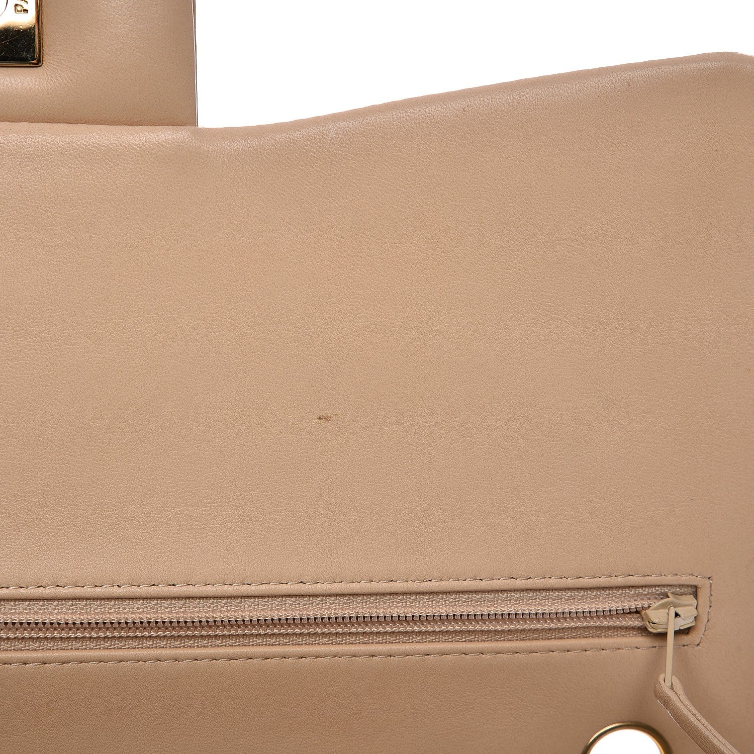 Chanel Lambskin Quilted Jumbo Double Flap Beige Clair 15 of 15