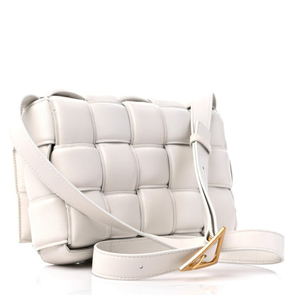 Bottega Veneta Nappa Maxi Intreccio Padded Cassette Crossbody Bag Chalk 2 of 9