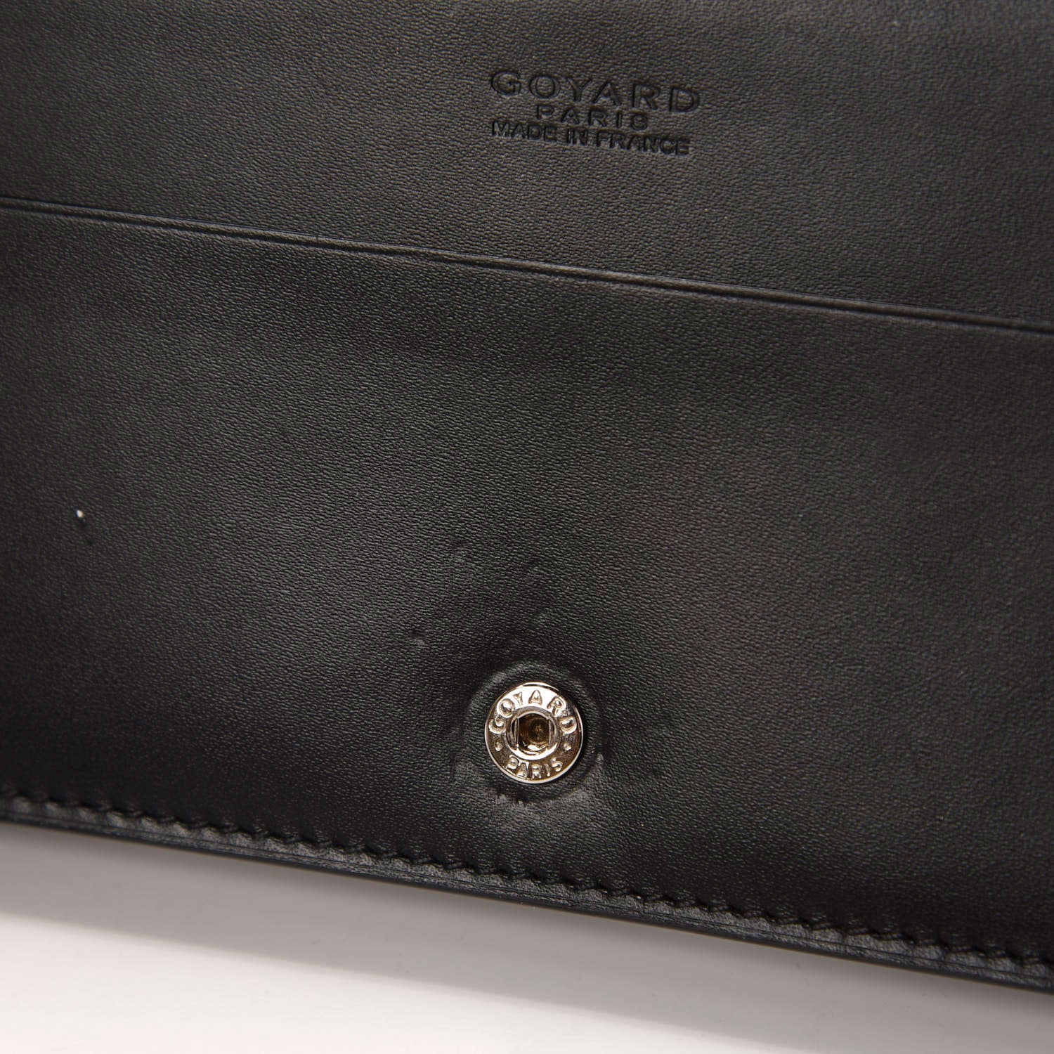 Goyard Goyardine Long Bi-Fold Wallet Black 8 of 9