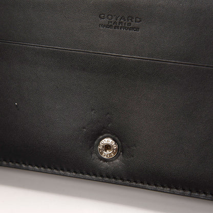 Goyard Goyardine Long Bi-Fold Wallet Black 8 of 9