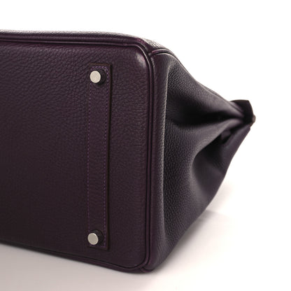 Hermes Togo Birkin 35 Raisin 9 of 9