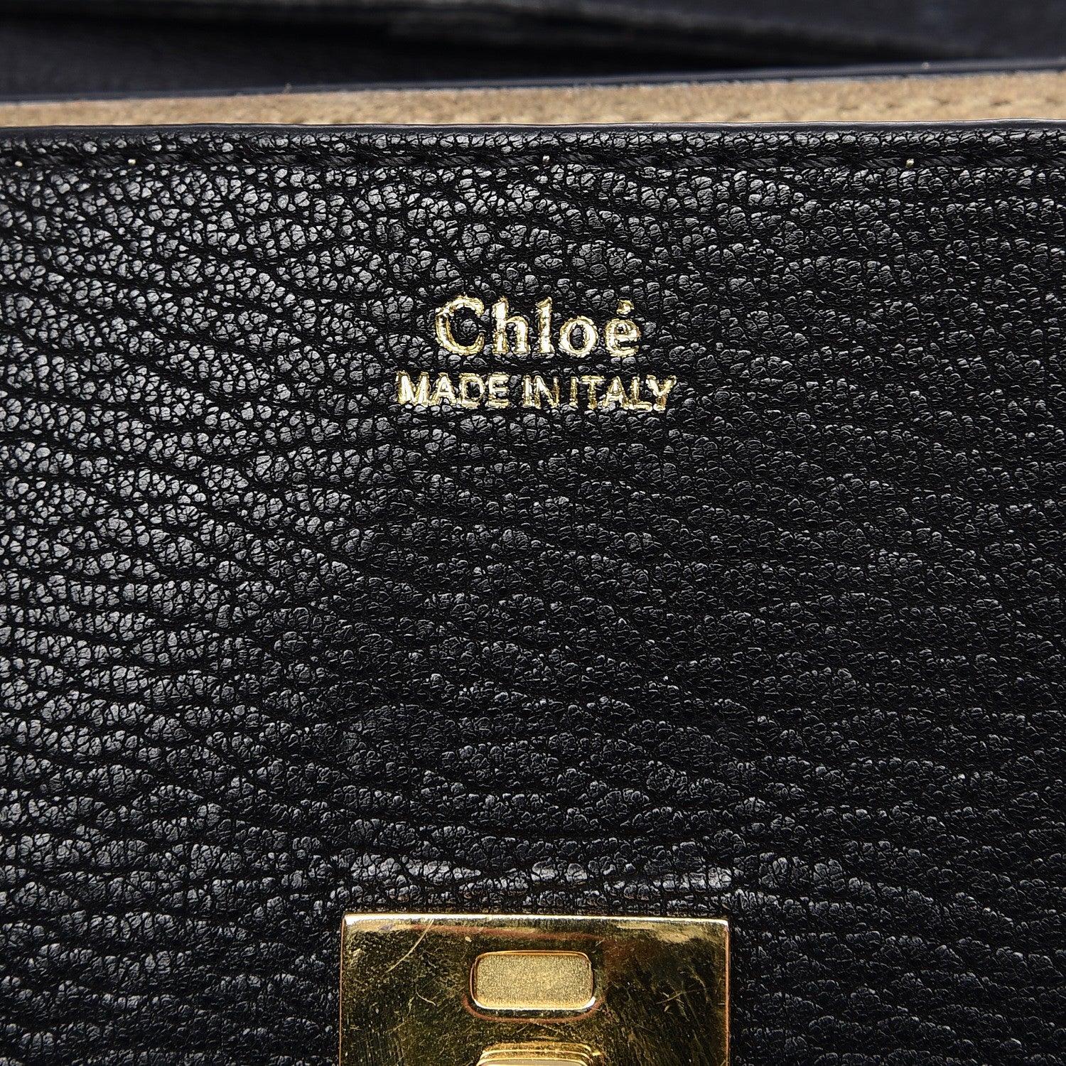 Chloe Grained Lambskin Mini Drew Shoulder Bag Black 6 of 12