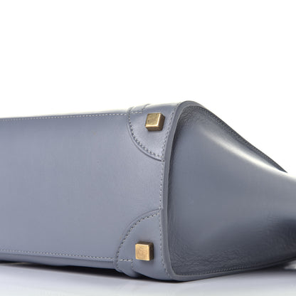 Celine Palmelato Calfskin Micro Luggage Grey 8 of 8