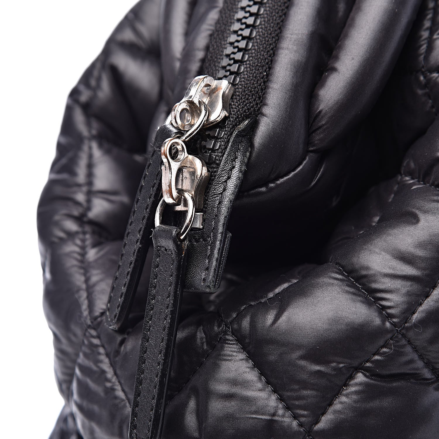 Chanel Nylon Coco Cocoon Bowler Black 12 of 15
