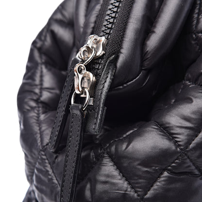 Chanel Nylon Coco Cocoon Bowler Black 12 of 15