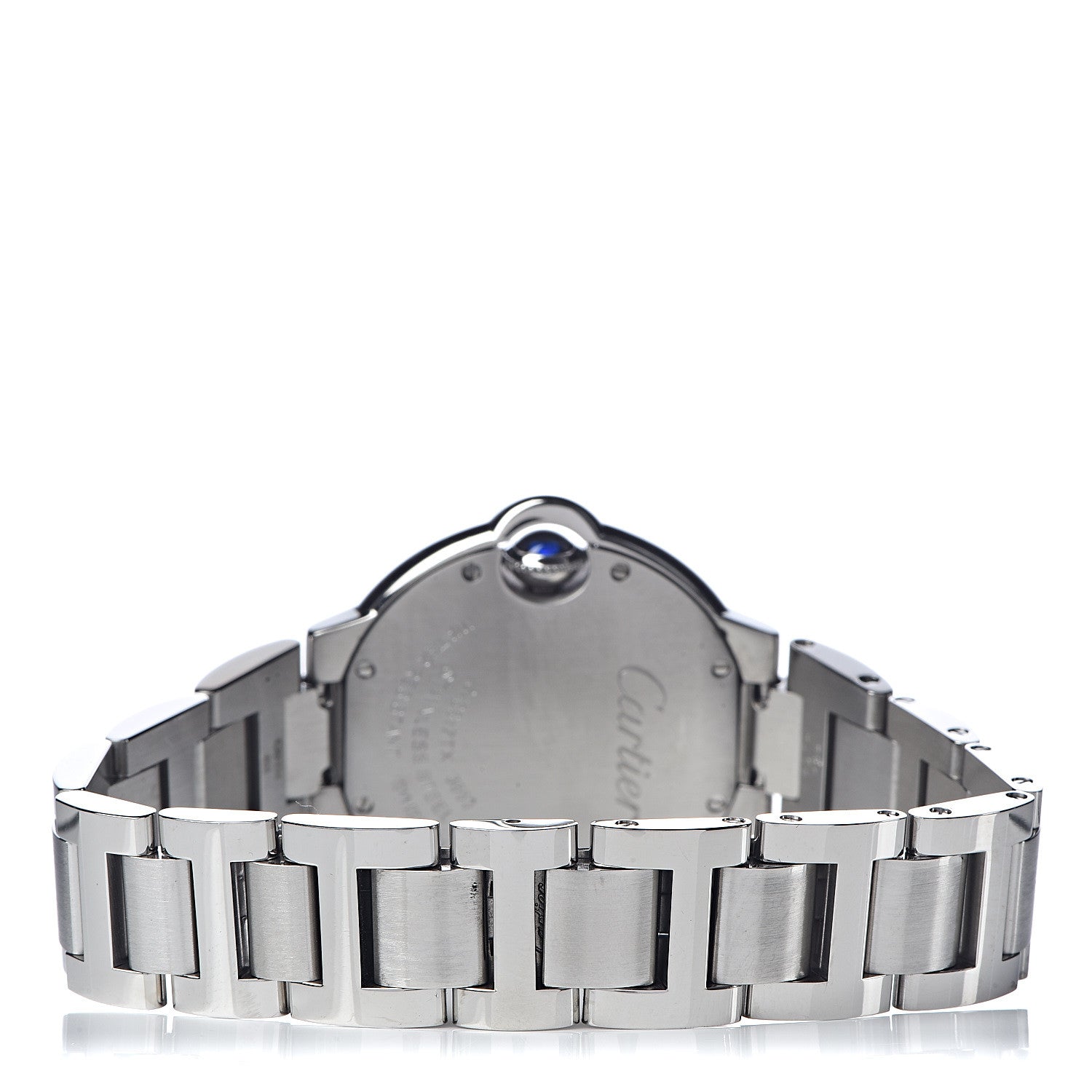 Cartier Stainless Steel 33mm Ballon Bleu De Quartz Watch 4 of 7