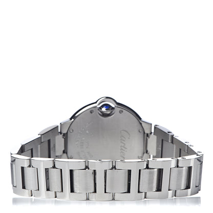 Cartier Stainless Steel 33mm Ballon Bleu De Quartz Watch 4 of 7