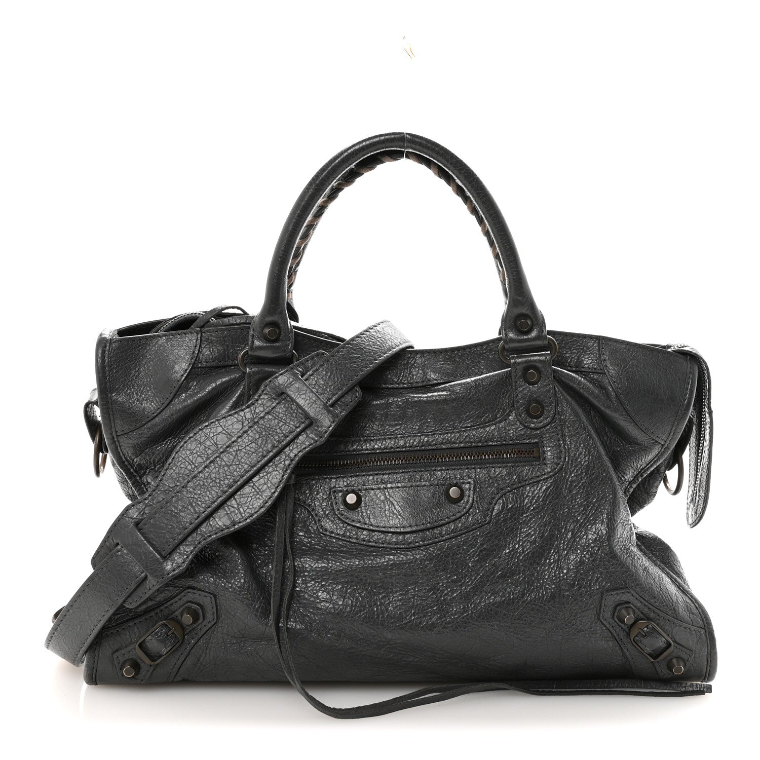 Balenciaga Agneau Classic Hardware City Gris Fossile 1 of 9