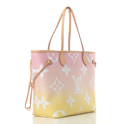 Louis Vuitton Monogram Giant By The Pool Neverfull MM Light Pink 2 of 4