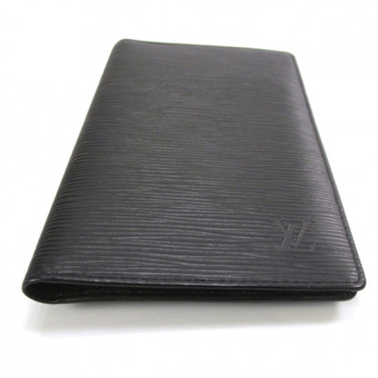 Louis Vuitton Epi Checkbook Wallet Black 4 of 7