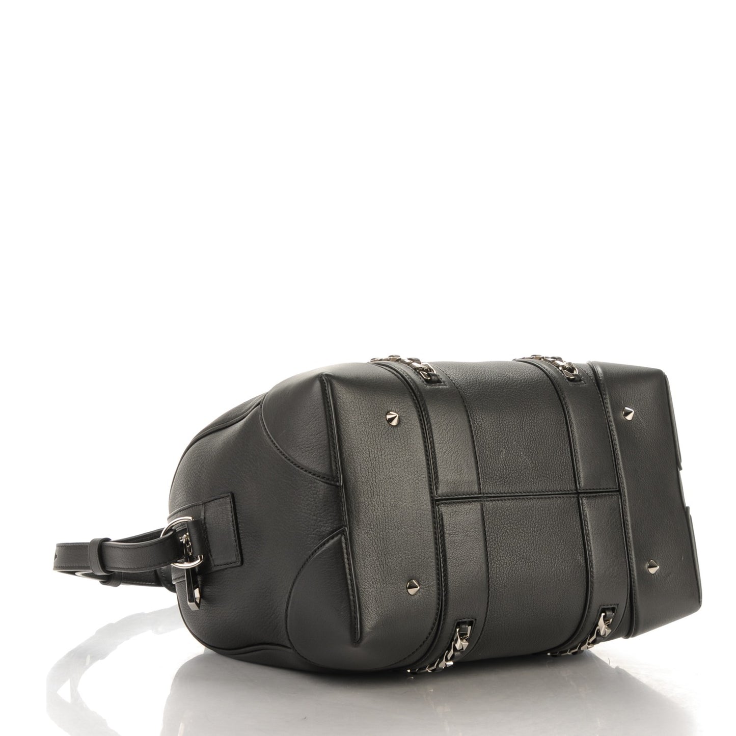 Sugar Goatskin Medium Chain Animation Lucrezia Black