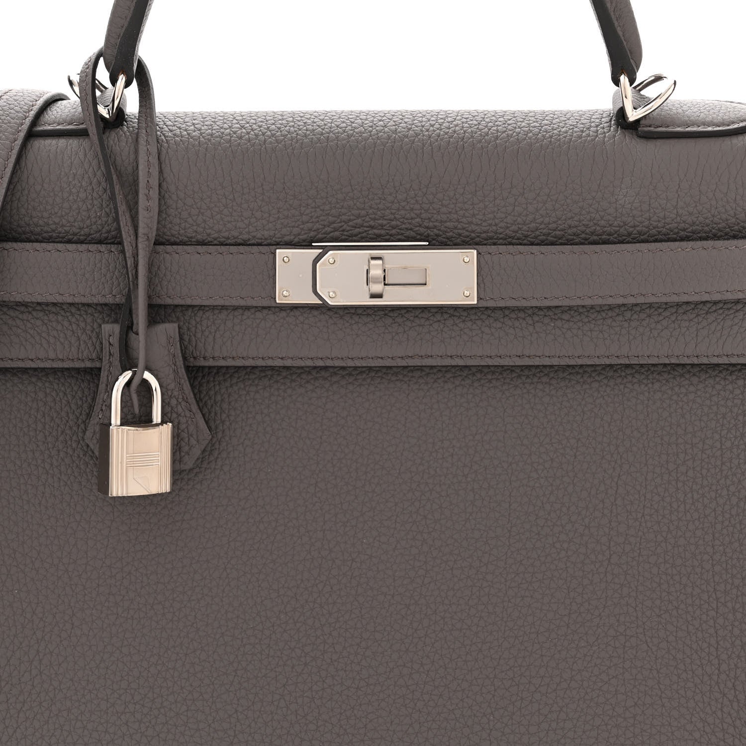 Hermes Togo Kelly Retourne 32 Etain 8 of 14