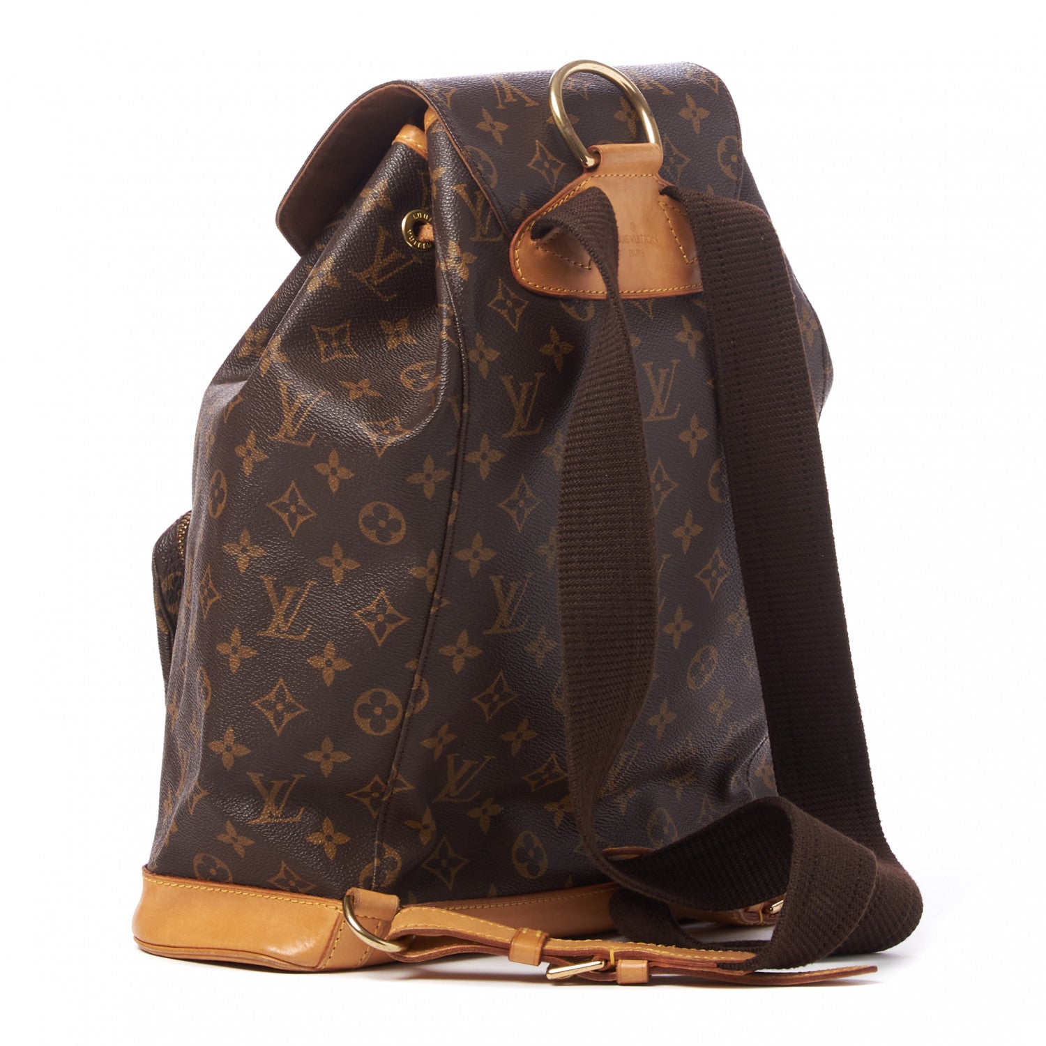 Louis Vuitton Monogram Montsouris GM Backpack 2 of 11