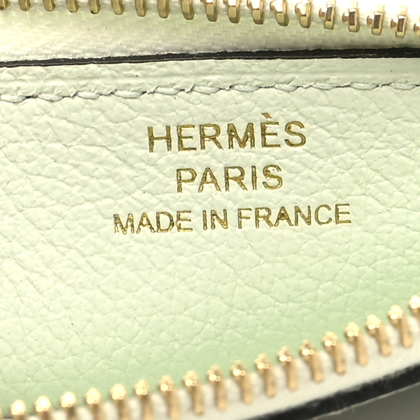 Evercolor Bi-Color Constance Slim Wallet Gold Vert Fizz