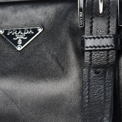 Prada Nappa Satchel Black 17 of 19