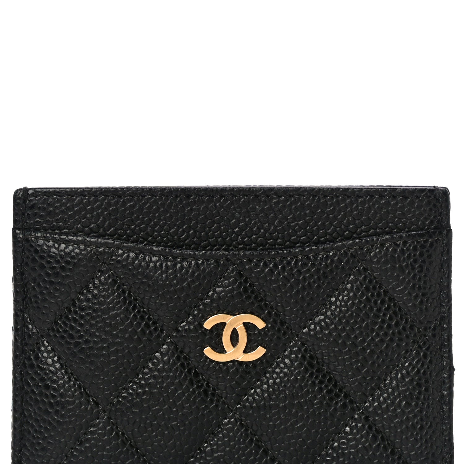 Chanel Caviar Quilted Card Holder Black 9 of 11