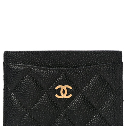 Chanel Caviar Quilted Card Holder Black 9 of 11