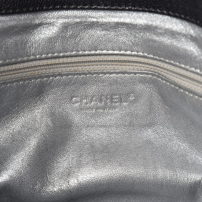 Chanel Glazed Caviar East West Modern Chain Tote Black 8 of 16