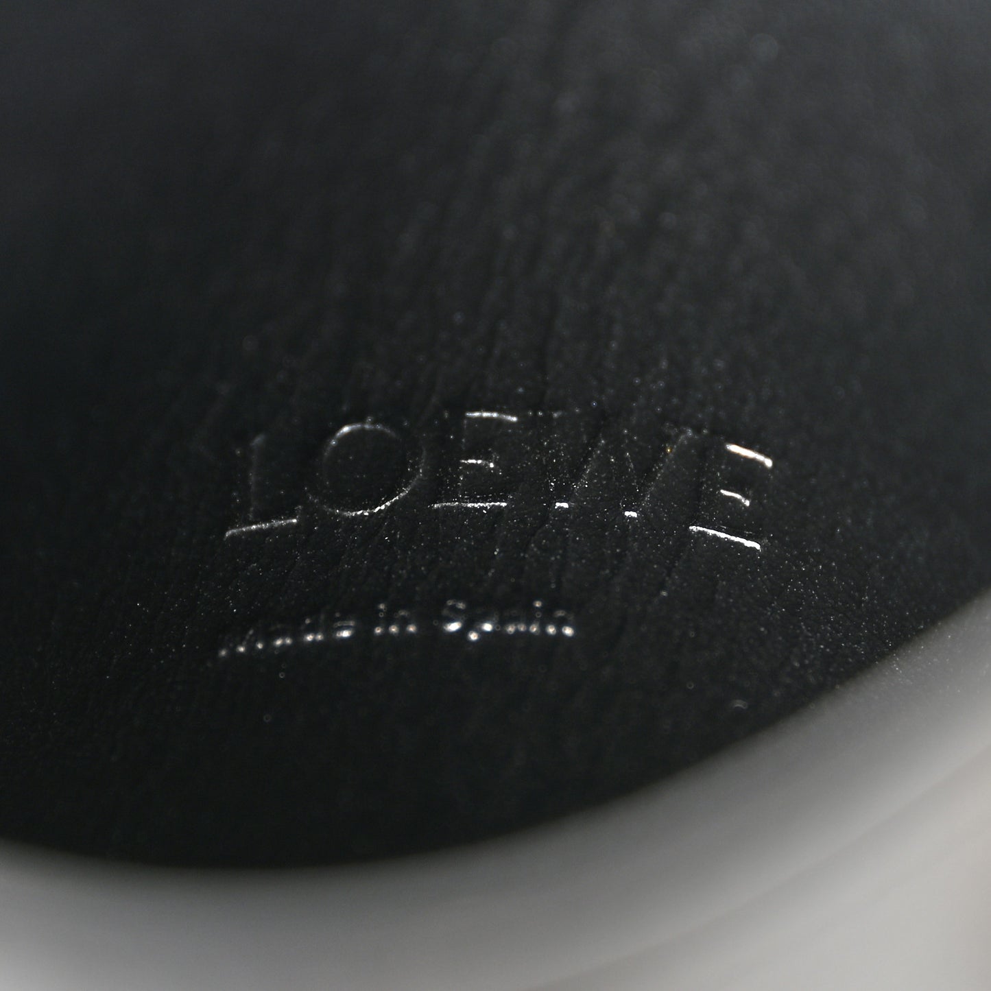 Smooth Calfskin Dice Pocket Black