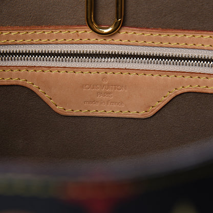 Louis Vuitton Monogram Multicolor Aurelia MM Black 6 of 15