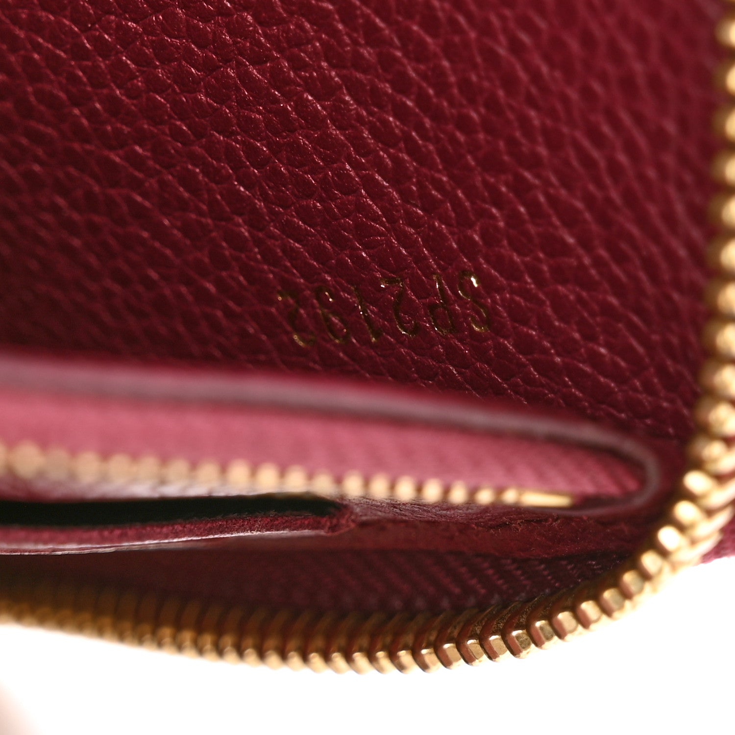 Louis Vuitton Empreinte Zippy Wallet Raisin 7 of 10