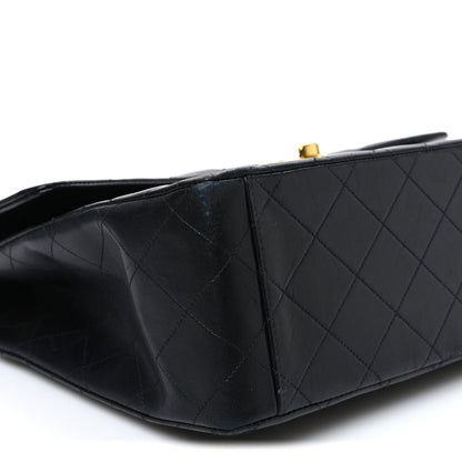 Chanel Lambskin Quilted XL Jumbo Single Flap Black 18 of 23