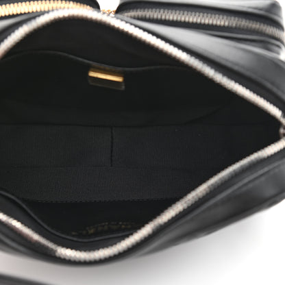 Chanel Calfskin Quilted Small Camera Case Black 5 of 10