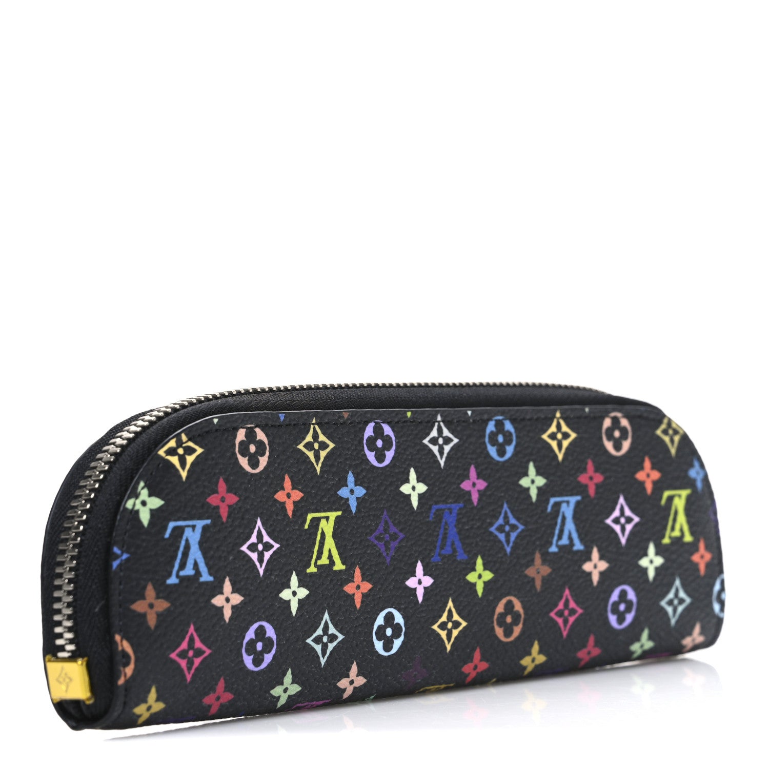 Louis Vuitton LV X TM Monogram Multicolor Charlotte Pencil Pouch Black 3 of 7
