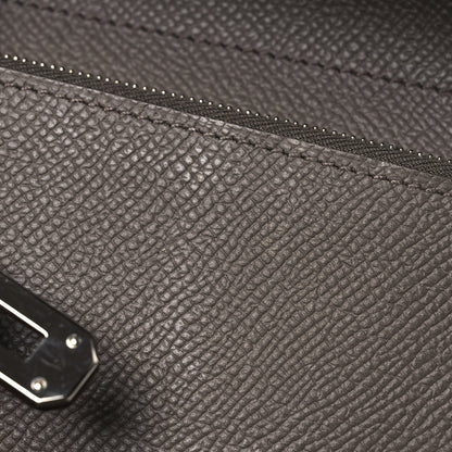 Hermes Epsom Medium Kelly Wallet Gris Asphalte 8 of 9