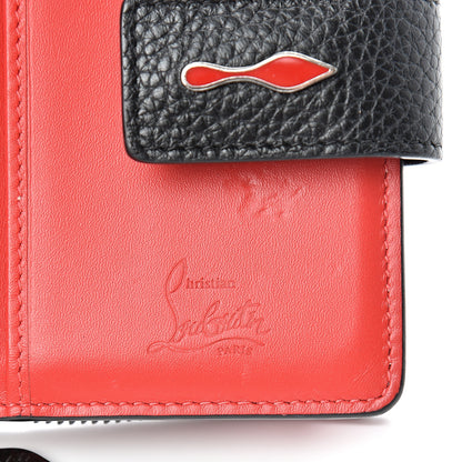 Christian Louboutin Calfskin Mini Paloma Wallet Black 6 of 10