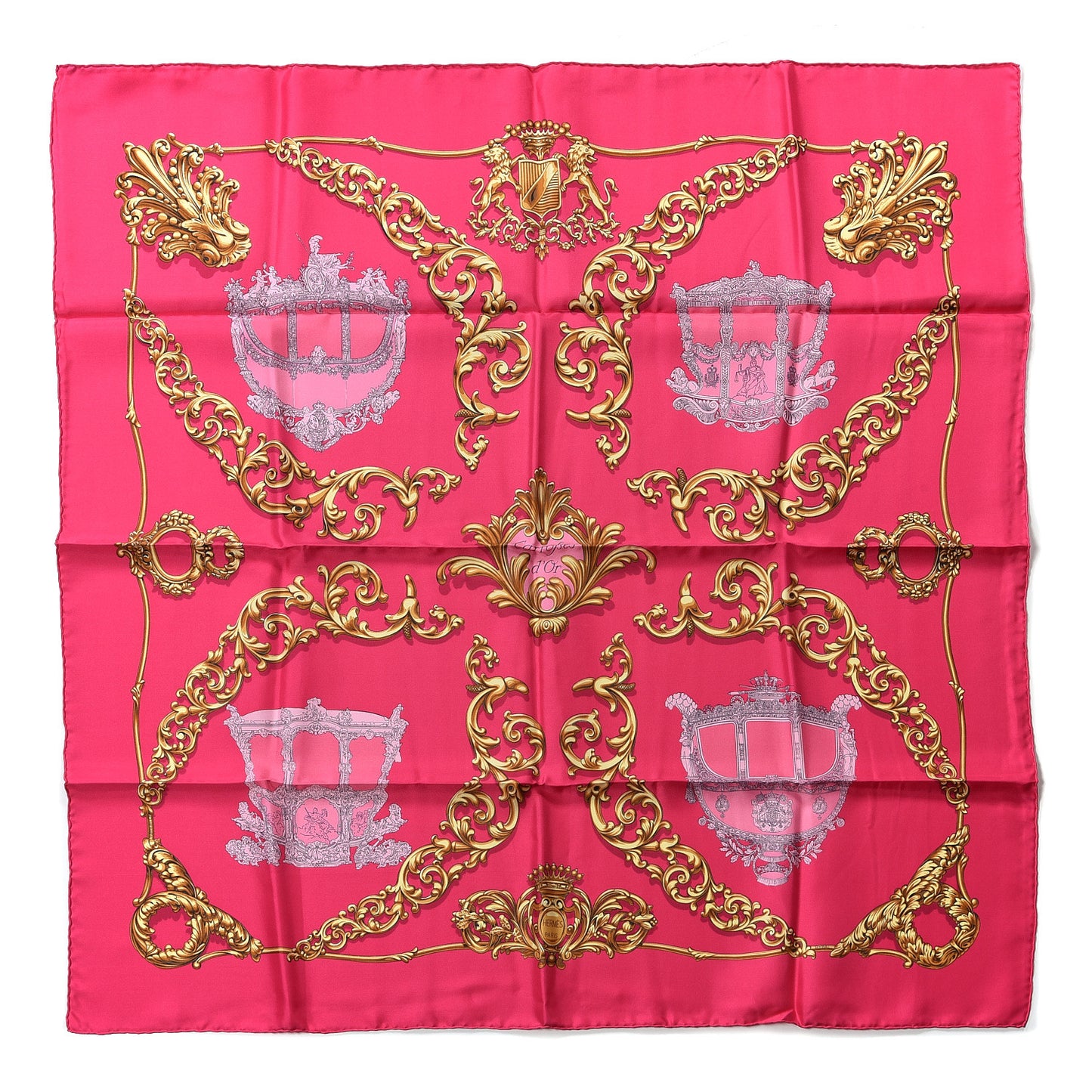 Silk Carrolses D'or Scarf 90
