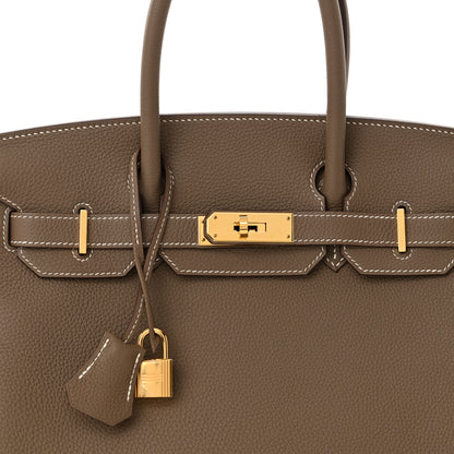 Hermes Togo Birkin 30 Etoupe 8 of 11