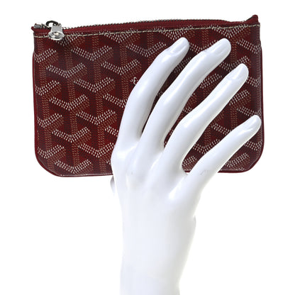 Goyard Goyardine Mini Senat Pochette Red 2 of 8