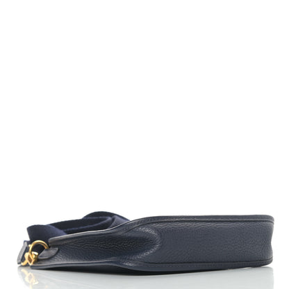 Hermes Taurillon Clemence Evelyne TPM Bleu Nuit 4 of 9