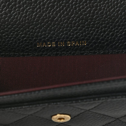 Chanel Caviar Quilted Flap Card Holder Black 7 of 10