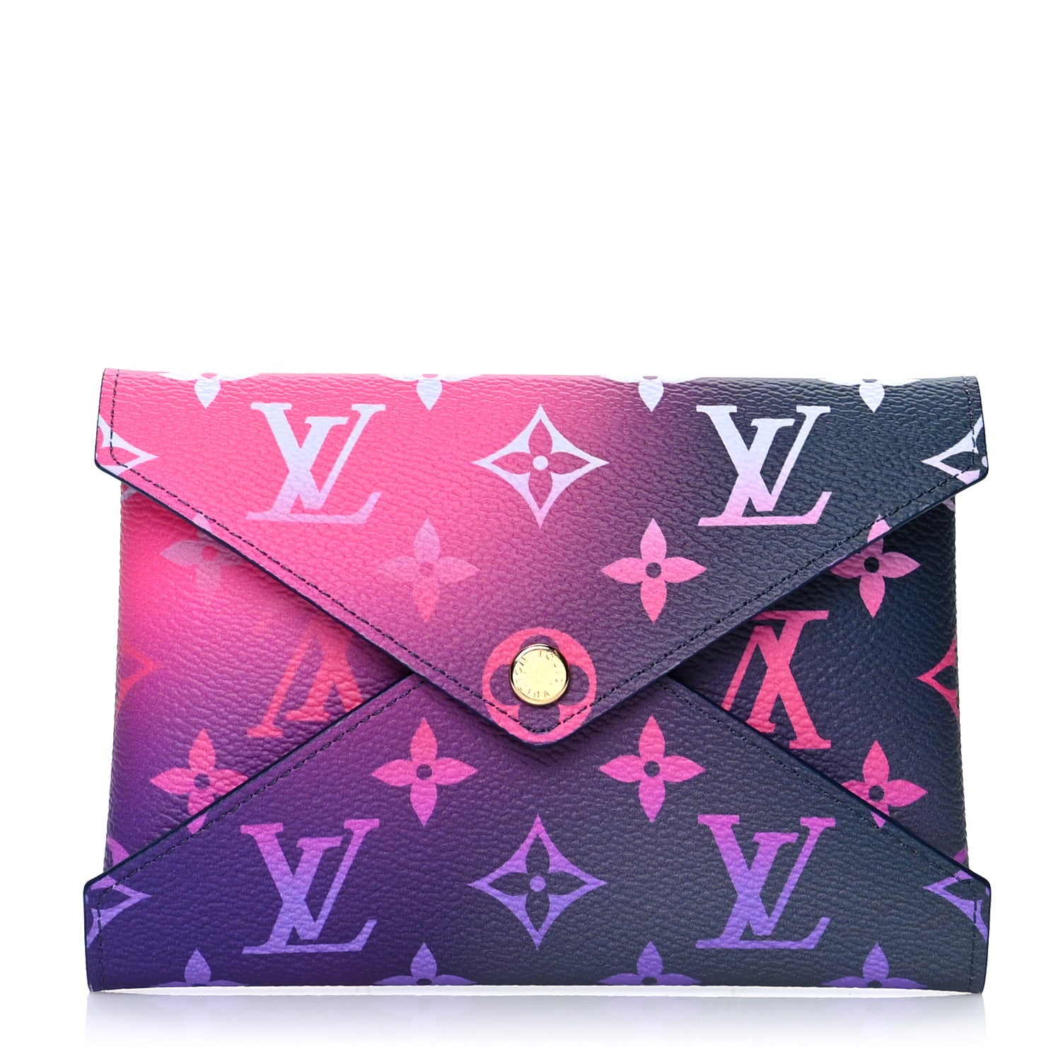 Louis Vuitton Monogram Giant Spring In The City Kirigami Pochette Set Midnight Fuchsia Sunset Kaki 2 of 11