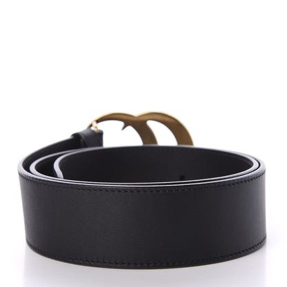 Gucci Calfskin Double G 40mm Belt 75 30 Black 2 of 5