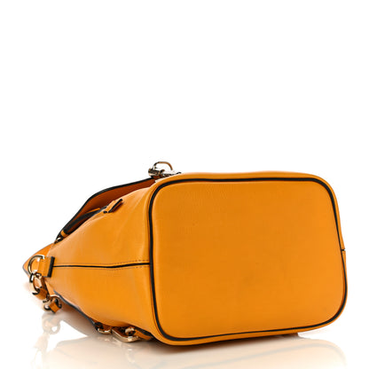 Chloe Suede Calfskin Small Faye Backpack Dusty Yellow 4 of 12