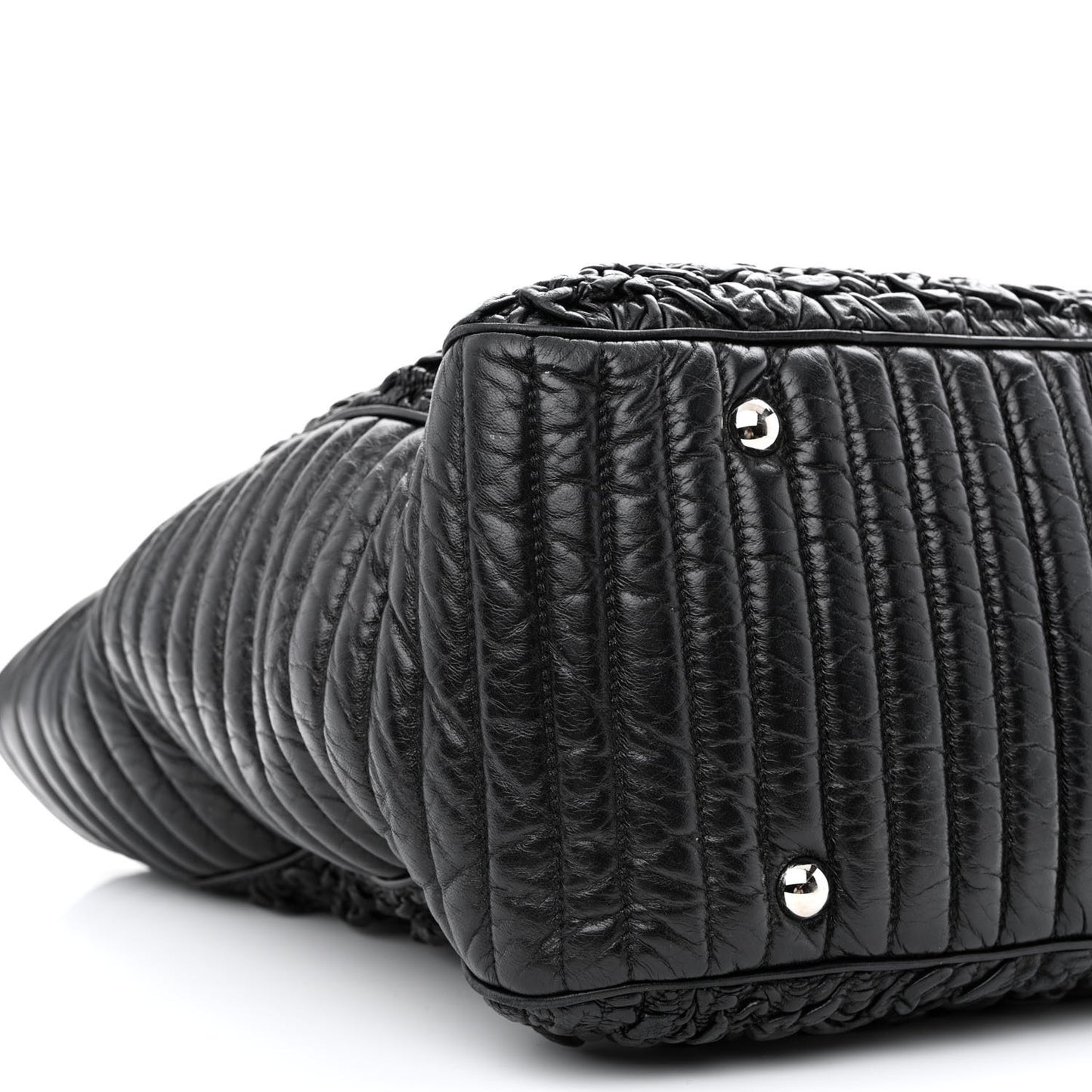 Lambskin XL Astrakan Tote Black