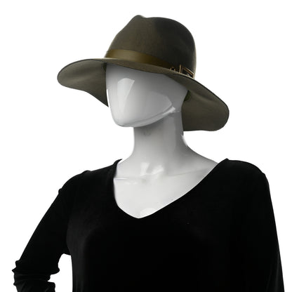 Gucci Felt Havana Hat L Olive 3 of 8