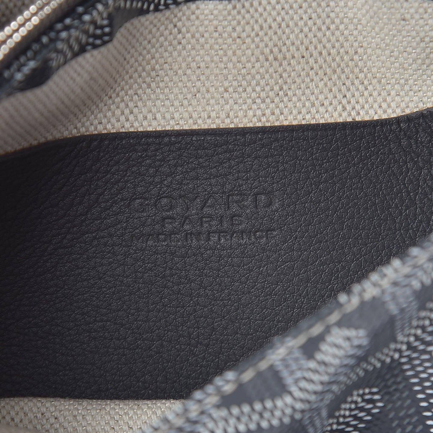 Goyardine Plumet Wallet Clutch Grey