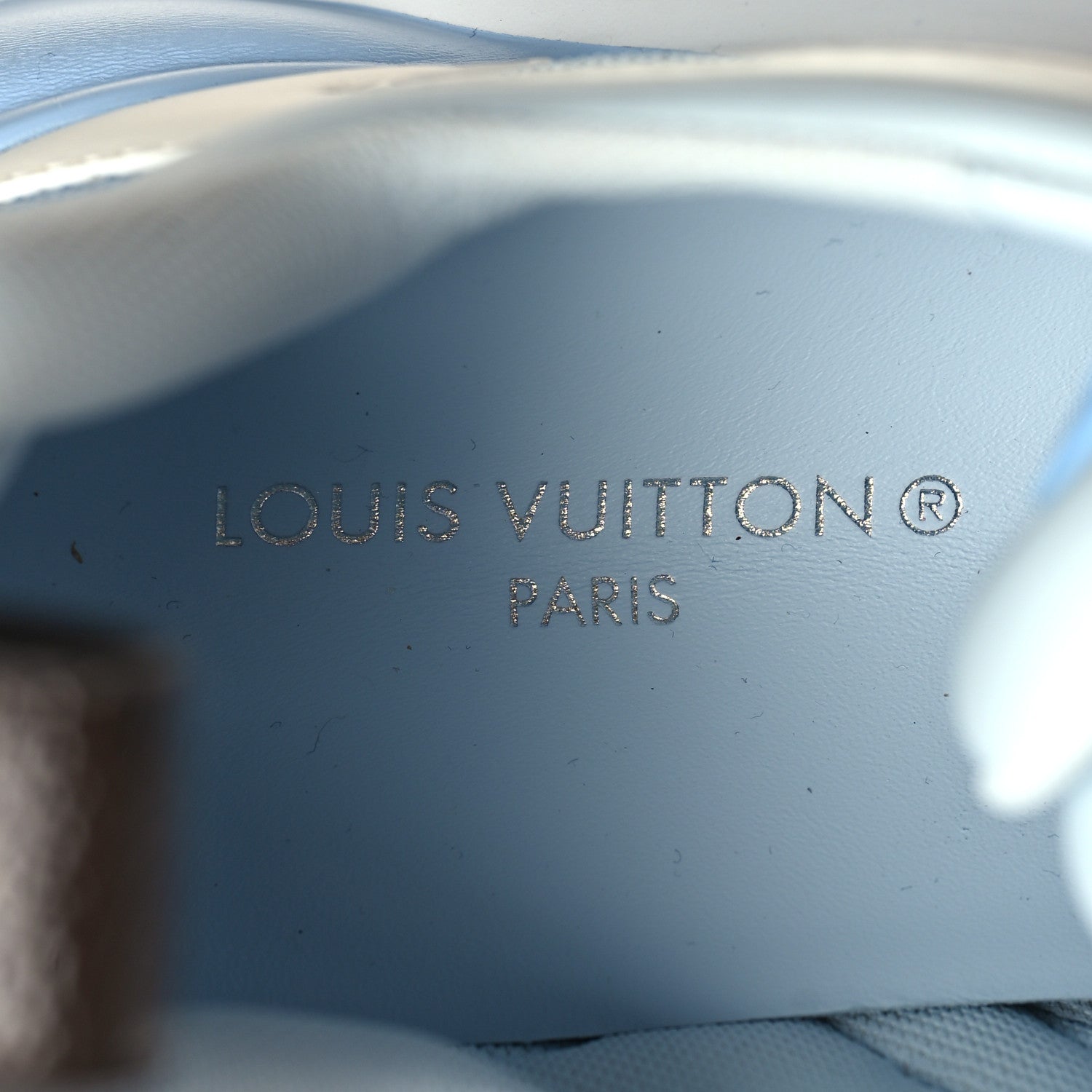 Louis Vuitton Calfskin LV Archlight Gradient Sneakers 37.5 Light Blue 8 of 8