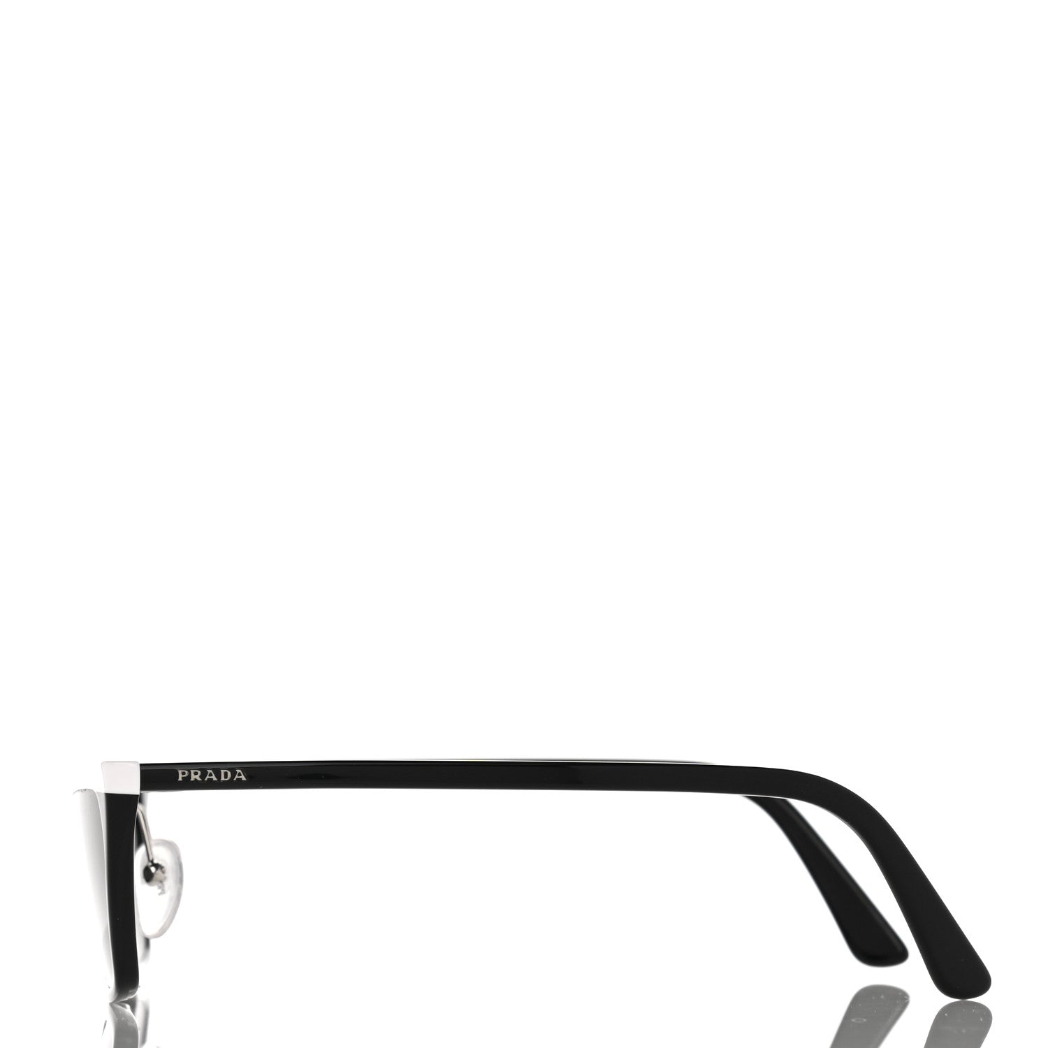 Prada Catwalk Sunglasses SPR 19U Black White 3 of 6
