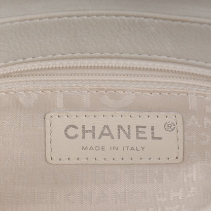 Chanel Lambskin Quilted CC Flap White 7 of 9